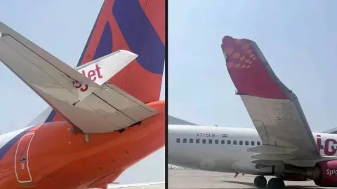 दिल्ली एयरपोर्ट पर बड़ा हादसा टला? टैक्सींग के दौरान दो विमानों की टक्कर से मचा हड़कंप- देखिए VIDEO