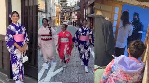 indian family in trouble due to dress in japan