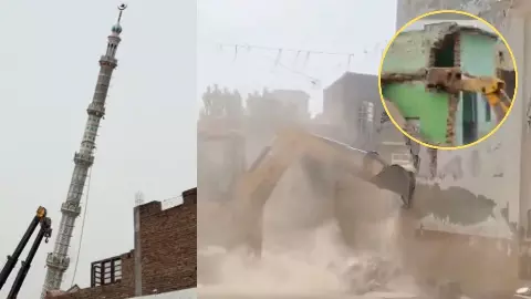 sambhal mosque Demolition