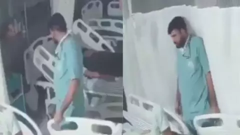 हरियाणा अस्पताल में जल्लाद बना डॉक्टर! बुजुर्ग मरीज की छाती पर मारी कोहनी, CCTV वीडियो वायरल