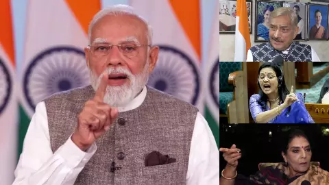 Political Storm Erupts After PM Modi Women Reservation Bill Speech,