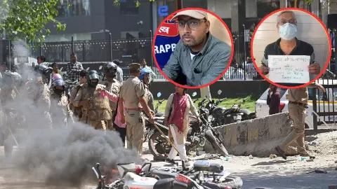 workers protest noida mazdoor bigul dasta members arrest