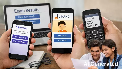 UP Board Result 2026: डिजिलॉकर, UMANG ऐप से लेकर SMS तक, इन आसान तरीकों से देखें 10वीं और 12वीं का रिजल्ट