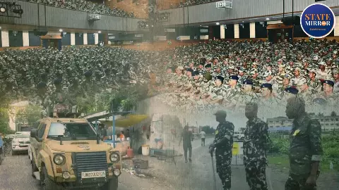 West Bengal Election 2026  Bengal Voting Election Commission Mahua Moitra Military-Style Occupation