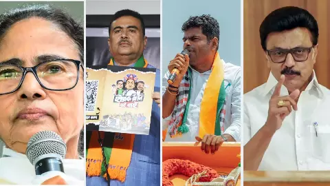 बंगाल और तमिलनाडु चुनाव 2026: TMC-BJP और DMK-AIADMK की सियासी जंग, जानिए पूरा समीकरण
