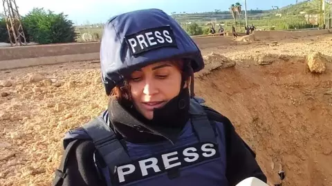 इजरायली हवाई हमले में लेबनानी पत्रकार की मौत