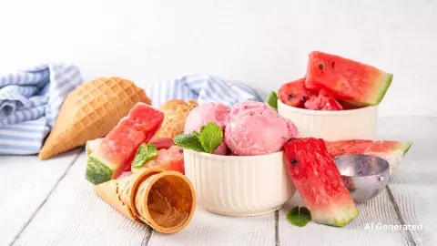 गर्मी में बनाएं तरबूज आइसक्रीम