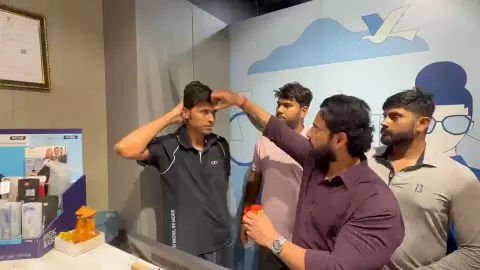 Bajrang Dal Lenskart protest gaur city mall Greater Noida