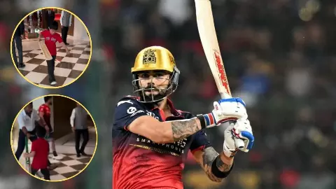 Virat Kohli little fan Aggression