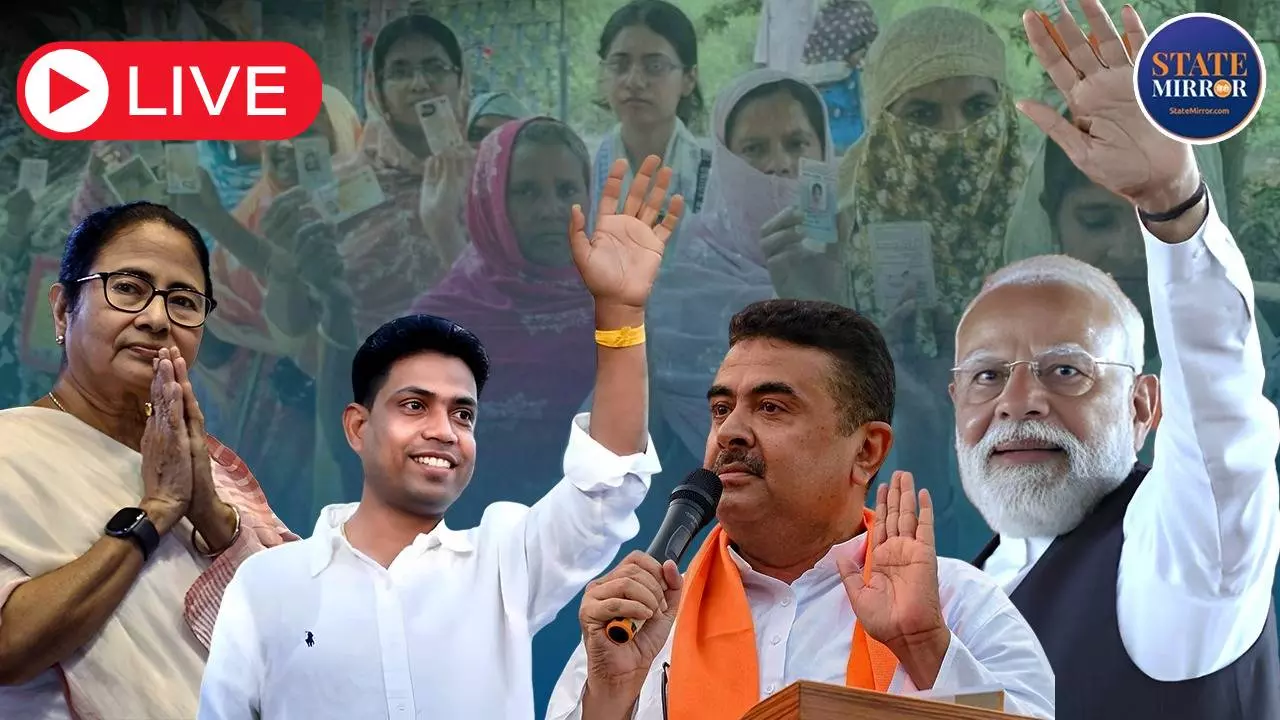 West Bengal Assembly Polls Phase 2: पश्चिम बंगाल में दूसरे चरण की वोटिंग तेज, दोपहर 3 बजे तक 79% मतदान दर्ज