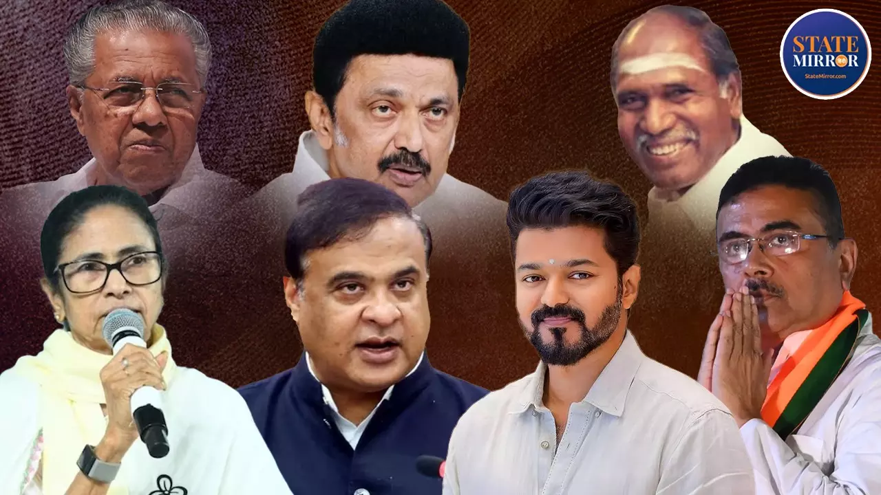 Exit Poll: असम में भाजपा की हैट्रिक, बंगाल में ममता की विदाई, TN में विजय का जलवा; केरल और पुडुचेरी का जानें हाल