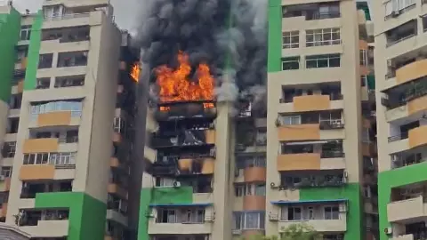 Indirapuram Fire