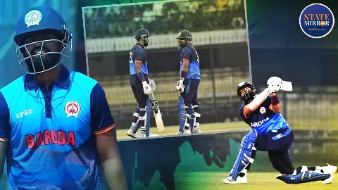 Baroda vs Sikkim 349 runs SMAT 2024 historic t20 match