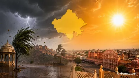 राजस्थान मौसम अपडेट