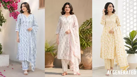 Sasta-Mehanga: ₹300 से भी कम में मिल रहे ये 5 Cotton Kurta Sets, गर्मियों में देंगे कूल और स्टाइलिश लुक