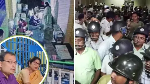 काउंटिंग से पहले कोलकाता में हंगामा! EVM को लेकर TMC-BJP के बीच भिड़ंत, छेड़छाड़ के आरोप पर EC ने दिया जवाब- देखिए बवाल के VIDEO