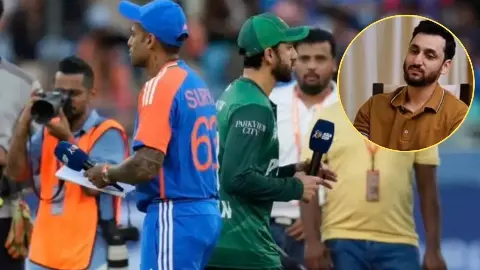 IND vs PAK match handshake controversy