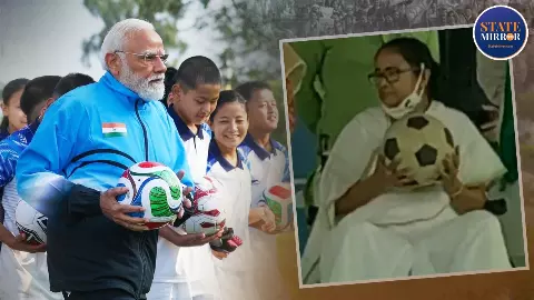बंगाल विजय का फुटबॉल कनेक्शन, 2021 में ममता तो 2026 में मोदी का लगा गोल