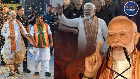 pm modi bjp headquarter speech