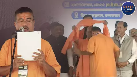 Suvendu Adhikari Bengal BJP Yogi Model Bengal