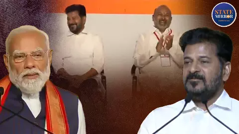 pm modi revanth reddy viral video