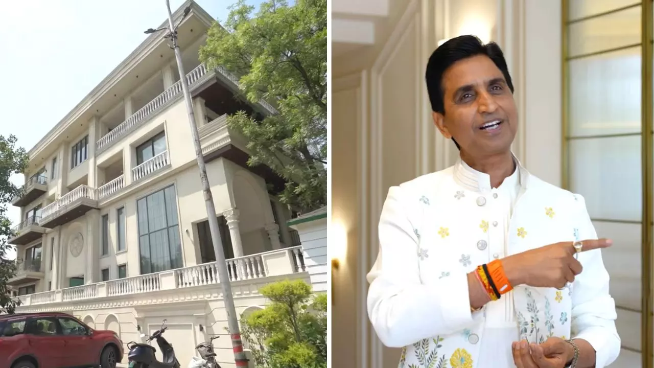 सैलून से लेकर स्पा तक, तस्वीरों में देखिए कुमार विश्वास का आलीशान बंगला