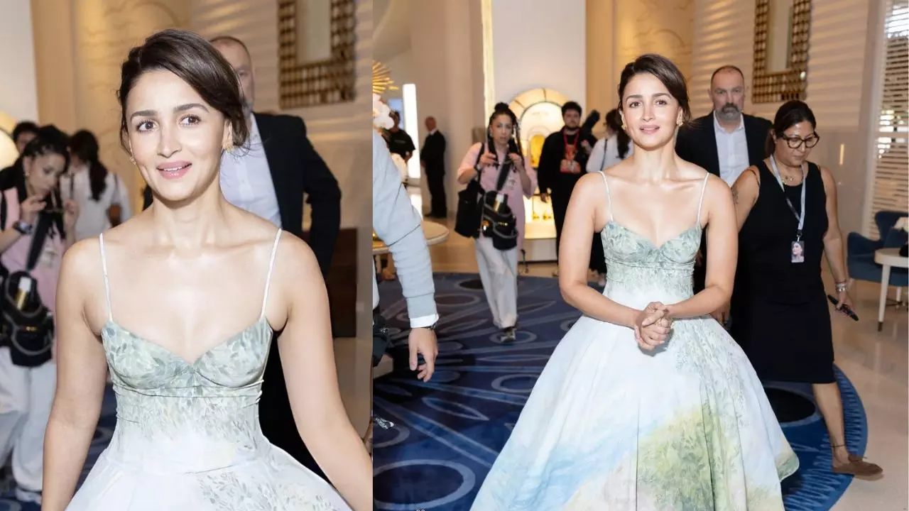 Cannes 2026: फ्रेंच रिवेरा में Alia Bhatt का प्रिंसेस लुक वायरल, फ्लोरल बॉल गाउन में दिखी खूबसूरत