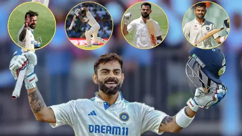 virat kohli first and last test match stats