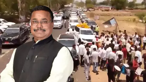 पीएम मोदी कर रहे पेट्रोल-डीजल बचाने की अपील, वहीं BJP नेता ने निकाल दिया सैकड़ों गाड़ियों का काफिला, VIDEO