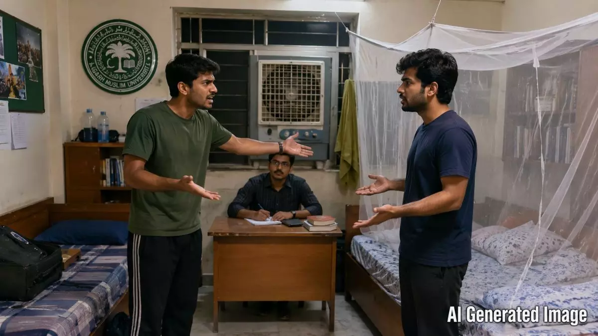 AMU hostel fight, mosquito net dispute