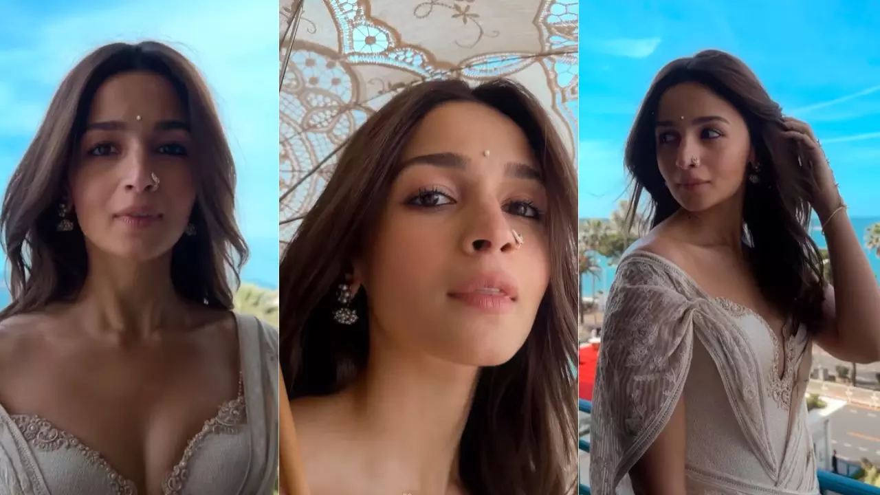 Cannes 2026: देसी स्टाइल में छाया Alia Bhatt का ग्लैमर, बिंदी और नोज़पिन में वायरल लुक