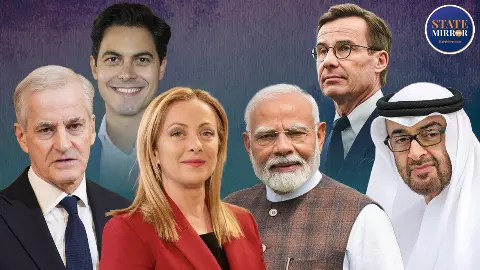 मोदी का ‘फाइव ग्लोबल पंच’: तेल, ब्लू इकोनॉमी और ग्रीन एनर्जी से सेमी कंडक्टर तक, पांच देशों के दौरे से बड़ा खेल मोदी का ‘फाइव ग्लोबल पंच’: तेल, ब्लू इकोनॉमी और ग्रीन एनर्जी से सेमी कंडक्टर तक, पांच देशों के दौरे से बड़ा खेल