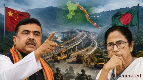 जिस पर कुंडी मारकर बैठी थी Mamata, उसी Chicken Neck पर शुभेंदु की बड़ी स्ट्राइक! अब चीन और बांग्लादेश का होगा इलाज