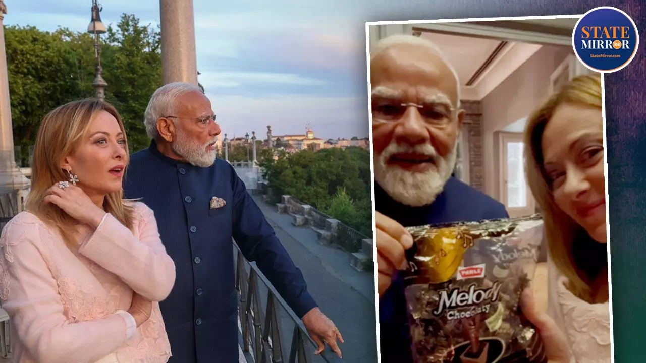 मोदी-मेलोनी की मीटिंग में मेलोडी और महफिल लूट ले गए पार्ले जी, Diplomacy कितनी स्वीट है