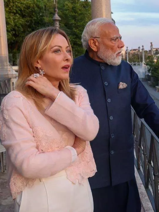 Rome में फिर दिखी मोदी और मेलोनी की केमिस्ट्री