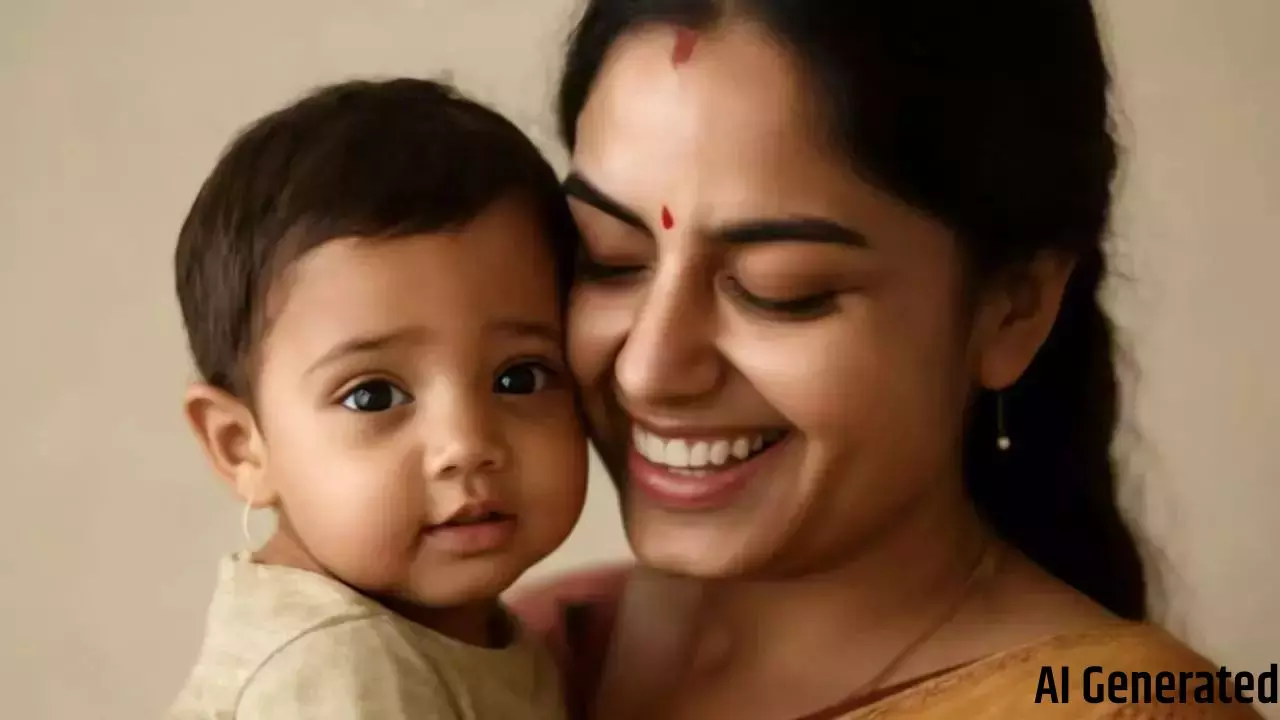 mother and child