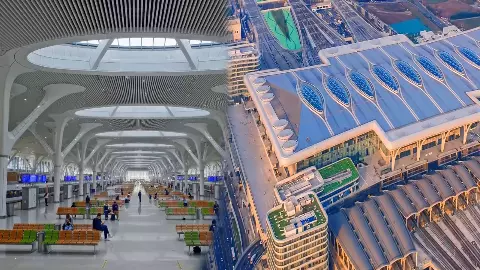 Robots ने बनाया दुनिया का सबसे बड़ा रेलवे स्टेशन, Elon Musk भी रह गए दंग; जानें चीन के Chongqing Railway Station की कहानी Robots ने बनाया दुनिया का सबसे बड़ा रेलवे स्टेशन, Elon Musk भी रह गए दंग; जानें चीन के Chongqing Railway Station की कहानी