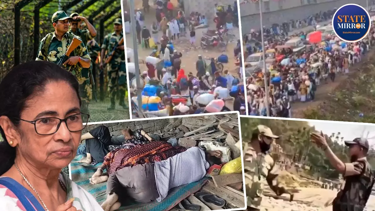 Bangladesh infiltration West Bengal infiltration TMC infiltration claims