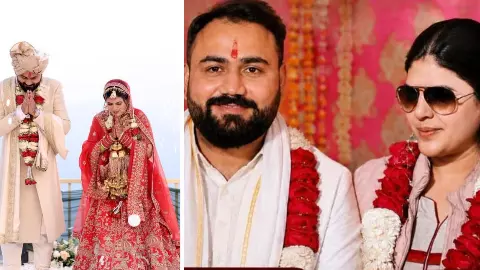 किसी ने छोड़ी जर्मन दुल्हन तो किसी ने छोड़ा सपा नेता, UP में इन दो BJP नेताओं ने पहाड़ की वादियों में यूं रचाई शादी- देखिए तस्वीरें