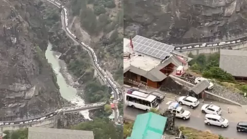 वीकेंड पर पहाड़ों में लगा महाजाम! जोशीमठ में 30 KM लंबी गाड़ियों की कतार, चार धाम यात्री बेहाल