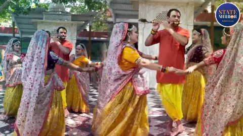 Tej Pratap Yadav Vrindavan viral video