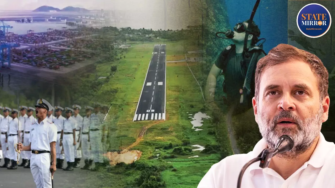 Great Nicobar Project Rahul Gandhi INS BAAZ Indian Navy