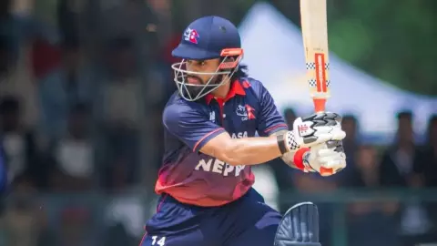 kushal bhurtel back to back century