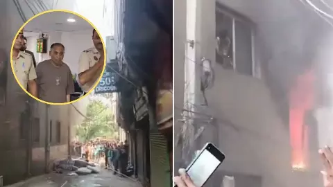 Malviya Nagar hotel fire
