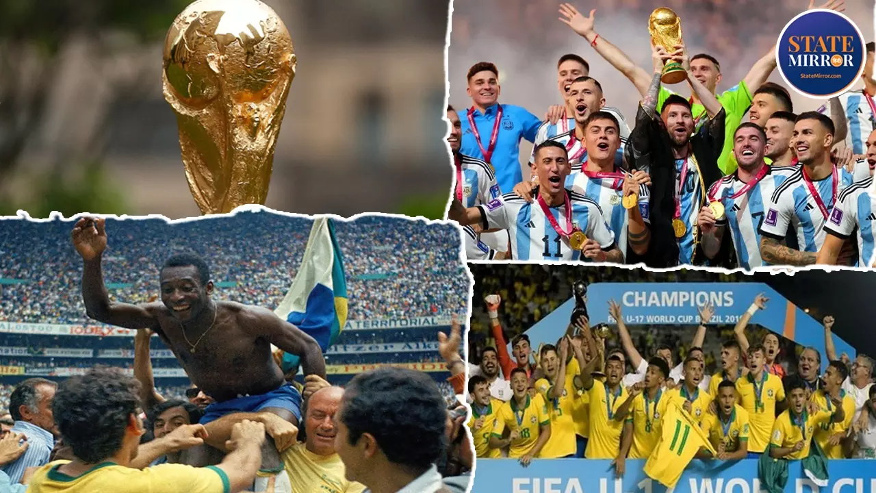 96 साल, 22 टूर्नामेंट, चैंपियन सिर्फ 8 देश, आंकड़ों में FIFA World Cup कप का इतिहास