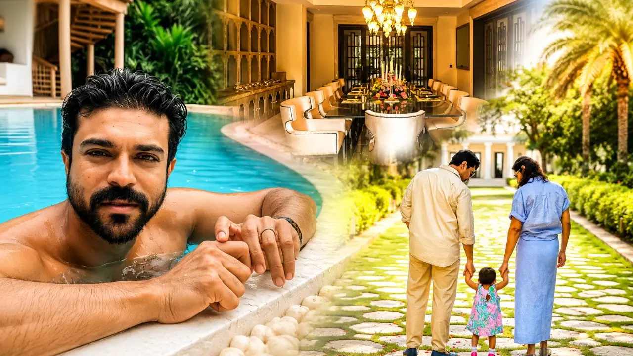 38 करोड़ के महल में रहते हैं Ram Charan, लग्जरी घर के अंदर की 10 तस्वीरें उड़ाएंगी होश