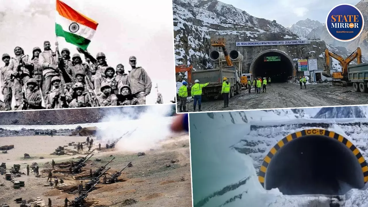 Zoji-la Tunnel Zoji-la Tunnel Ladakh connectivity Kargil War Pakistan strategy India