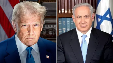 Donald Trump and Netanyahu Clash