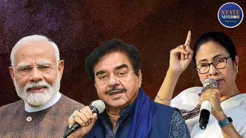 TMC MP Shatrughan Sinha Mamata Banerjee Narendra Modi TMC MP Shatrughan Sinha Mamata Banerjee Narendra Modi
