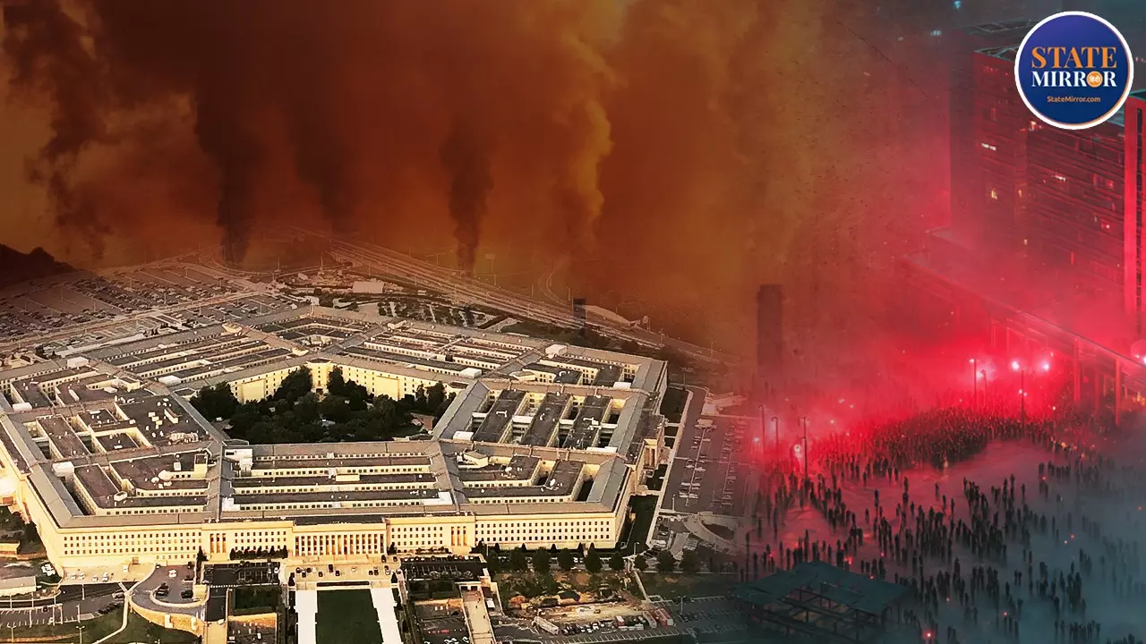 Pentagon Emergency Alarm Pentagon Lockdown